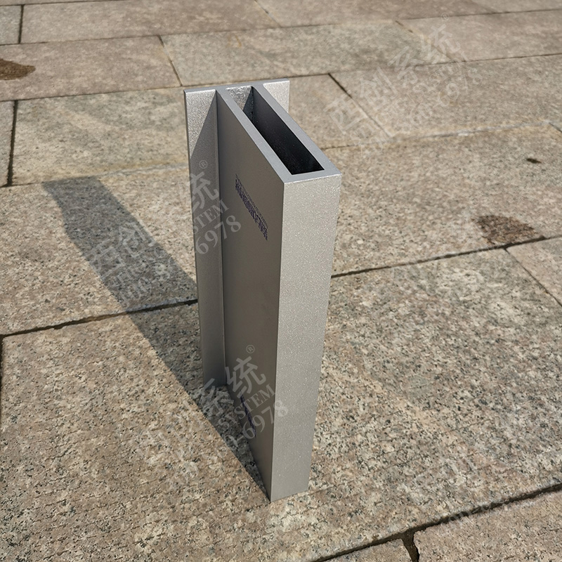 且-shaped Rectangular refined steel curtain wall profile(圖3)