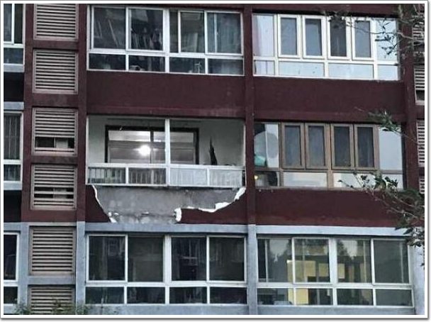 通州大風(fēng)刮掉外窗外墻，建筑質(zhì)量堪憂