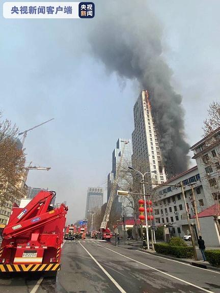 石家莊26層大廈發(fā)生火災(zāi)，無(wú)人員傷亡