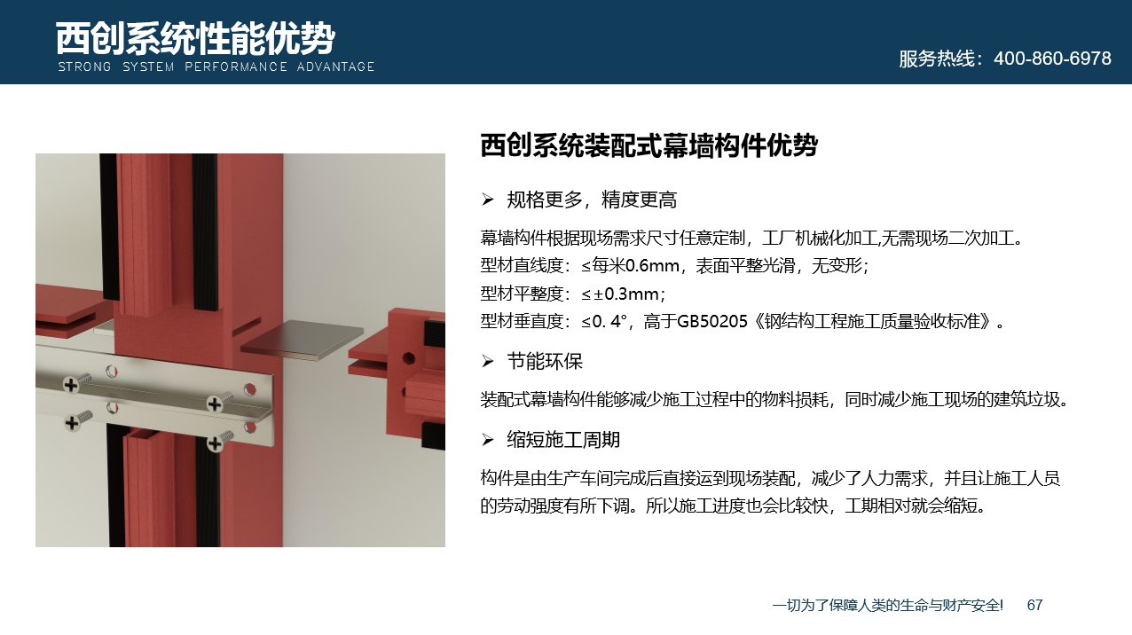 【西創(chuàng)系統(tǒng)】什么是裝配式幕墻直角方管型材，簡單拼裝，絕對不是(圖1)
