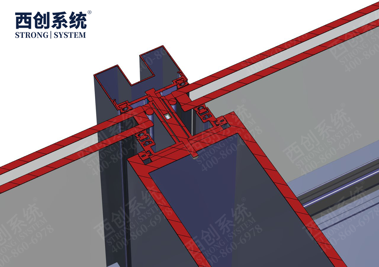 西創(chuàng)系統(tǒng)浙江國際博覽中心項目凹型精制鋼玻璃幕墻系統(tǒng)(圖15)
